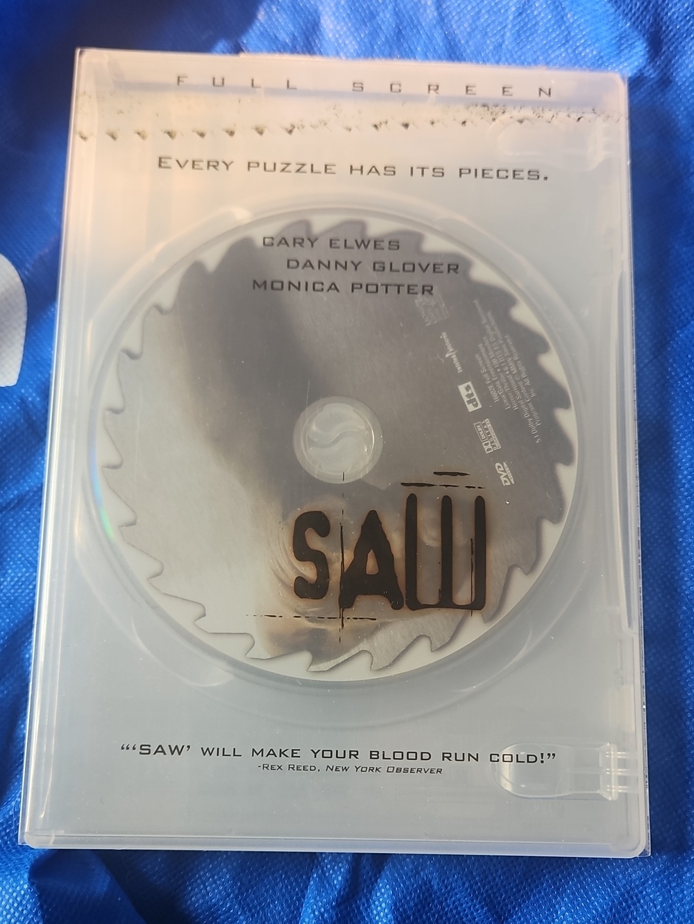 🌟3/$25🌟 SAW DVD Movie Disc